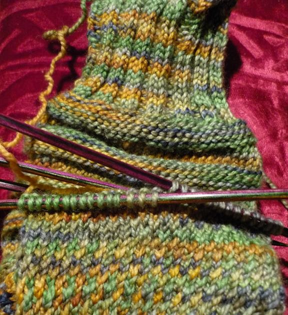 Abso knitting lutely Tutorial Eye of the Partridge Heel